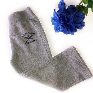 EST. 1989 4T GRAY “GRAND SLAM” SWEAT PANTS WITH PO